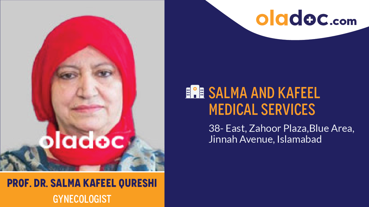 Practice locations of Dr.Salma Kafeel Qureshi